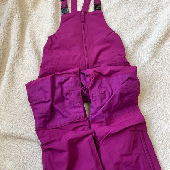 Lands' End Kids Squall Waterproof Iron Knee Bib Snow Bibs, NWT - Picture 8 of 9